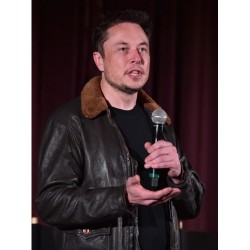Elon Musk Brown Jacket